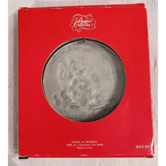 Vtg 1980 Ziggy Christmas Ornament Shoppe Blessings From Clear Acrylic 80s Retro - Picture 4 of 15